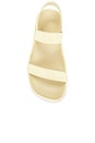 view 4 of 5 Right Isla Sandal in Light Pastel Yellow