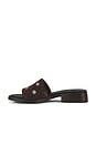 view 5 of 5 Dana Sandal in Dark Brown