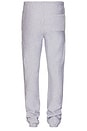 view 2 of 5 USA Reverse Weave Sweat Pant in Oxford Grey Heather