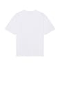 view 2 of 3 USA Short Sleeve Tee in White