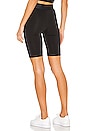 view 4 of 5 Cotton Lycra Cycling Shorts in Black