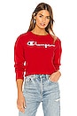 view 1 of 4 Logo Sweatshirt in Red Spark