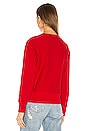 view 3 of 4 Logo Sweatshirt in Red Spark