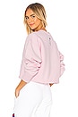 view 1 of 5 Cropped Crewneck Sweatshirt in Pink