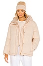 view 1 of 4 Puffer Jacket in Blushing Peach
