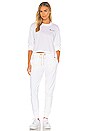 view 4 of 4 Rib Cuff Pants in White