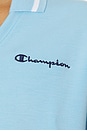 view 5 of 5 Tennis Court Polo in Placid Blue