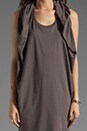 view 6 of 6 Square Hood Racerback Dress in Shale