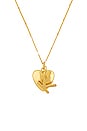 view 2 of 3 Cherish Necklace in Yellow Gold