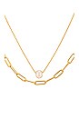 view 2 of 2 Roland Pearl Necklace in Yellow Gold