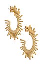 view 1 of 2 Agenda Earrings in Yellow Gold