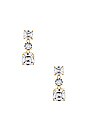 view 1 of 2 Andy Earrings in Yellow Gold