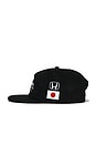 view 3 of 3 Alliance 5 Panel Cord Hat in Black