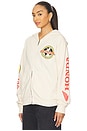 view 3 of 4 Victory Full Zip Hoodie in Natural
