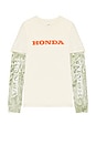 view 5 of 5 Jumper 2Fer Long Sleeve Tee in Natural