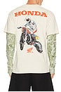 view 1 of 4 Jumper 2Fer Long Sleeve Tee in Natural