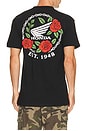 view 2 of 4 Bloom Tee in Black