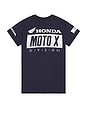 view 2 of 4 Motor X Tee in Navy
