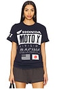 view 1 of 4 Motor X Tee in Navy