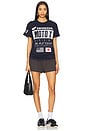 view 4 of 4 Motor X Tee in Navy
