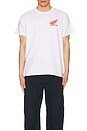 view 3 of 4 Badger Tee in White