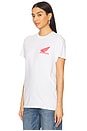 view 3 of 4 Badger Tee in White