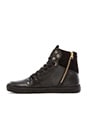 view 5 of 6 SNEAKERS HAUTES ADONIS in Black & Black