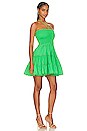 view 2 of 3 Yaca Dress in Solid Green