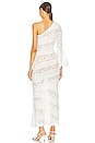 view 3 of 3 ROBE LONGUE LORA in Off White