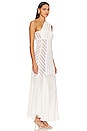 view 2 of 3 ROBE MAXI FRANCY in Natural White