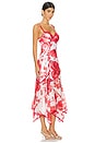 view 2 of 3 Leony Long Dress in Formula Red