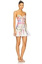 view 2 of 3 Marlene Short Dress in White Botanic