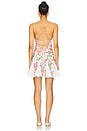 view 3 of 3 Marlene Short Dress in White Botanic