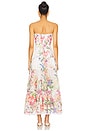 view 3 of 3 Danny Long Dress in White Botanic