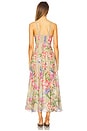 view 3 of 3 Iraso Long Dress in Olive Botanic