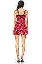 view 3 of 3 Sunil Short Dress in Black Blossom