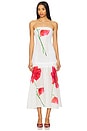 view 1 of 4 Opal Long Dress in White Blossom