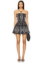 view 1 of 4 Clem Short Dress in Black Nelm in Black Nel?m