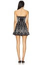 view 3 of 4 Clem Short Dress in Black Nelm in Black Nel?m