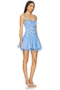 view 2 of 3 Lira Short Dress in Blue Washed