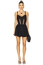 view 1 of 3 Gardenia Short Dress in Black