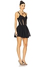 view 2 of 3 Gardenia Short Dress in Black