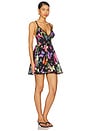view 2 of 4 Issya Short Dress in Black Borbo
