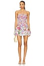 view 1 of 3 Cusia Short Dress in White Borbo