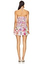 view 3 of 3 Cusia Short Dress in White Borbo