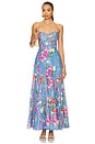 view 1 of 3 Danny Long Dress in Blue