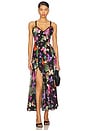 view 1 of 3 Iraso Long Dress in Black Borbo