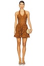 view 1 of 3 Sandlight Short Dress in Brown Sealace