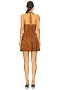 view 3 of 3 Sandlight Short Dress in Brown Sealace