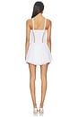 view 3 of 3 Gardenia Short Dress in White